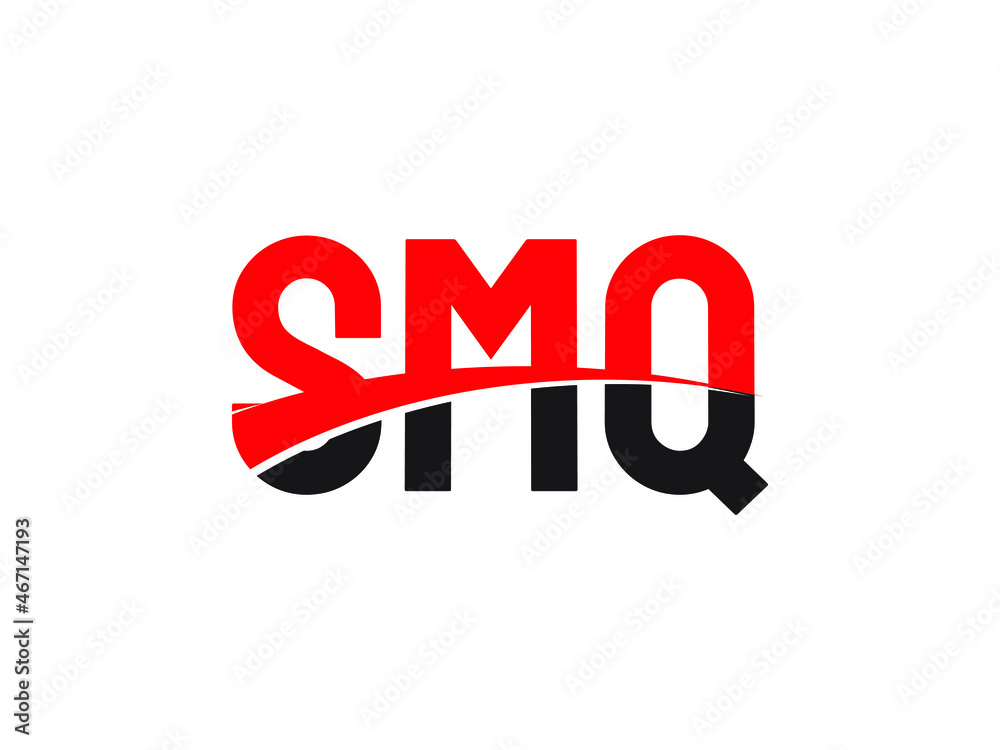 SMQ Letter Initial Logo Design Vector Illustration SMQ Letter Initial Logo Design Vector Illustration