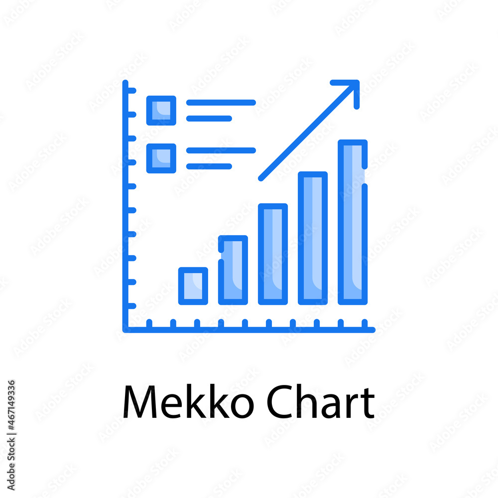 mekko chart vector blue colours Icon Design illustration. Web Analytics Symbol on White background EPS 10 File mekko chart vector blue colours Icon Design illustration. Web Analytics Symbol on White background EPS 10 File