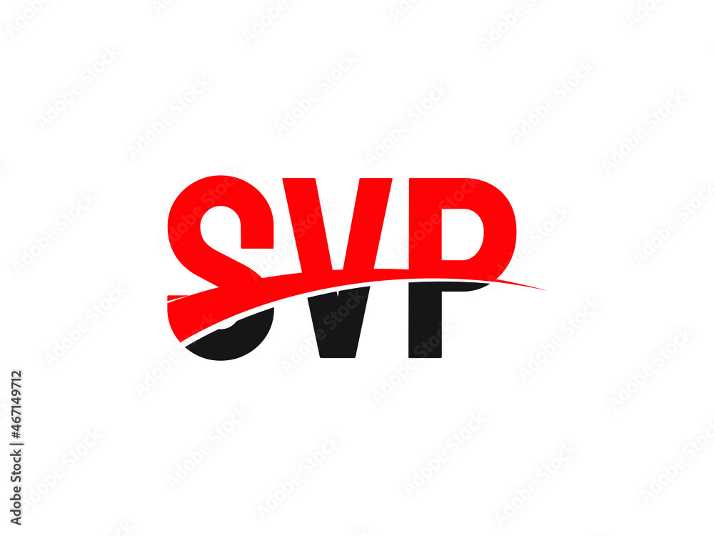 SVP Letter Initial Logo Design Vector Illustration SVP Letter Initial Logo Design Vector Illustration
