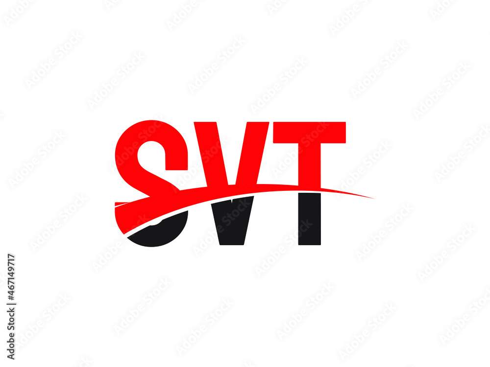 SVT Letter Initial Logo Design Vector Illustration SVT Letter Initial Logo Design Vector Illustration