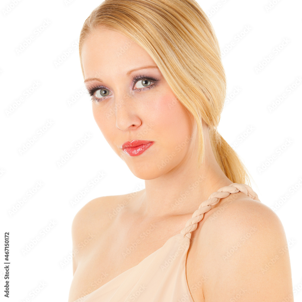 Beautiful elegant young bride Beautiful elegant young bride