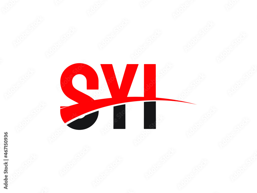 SYI Letter Initial Logo Design Vector Illustration SYI Letter Initial Logo Design Vector Illustration
