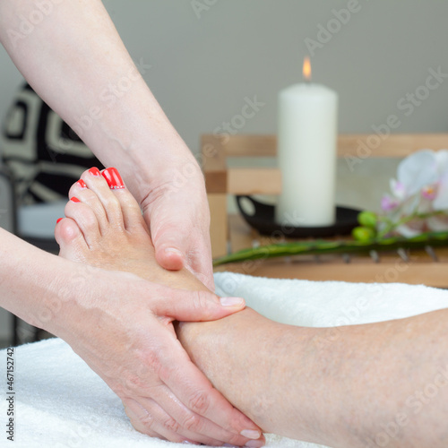 Feet massage