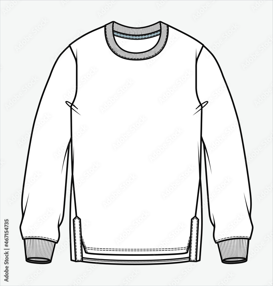 Sweatshirt Vector, unisex, Fashion Flat Sketch, Fashion Template, Technical Sketch, Menswear, Sportswear, Sweatshirt Design. You can use it as a base in your collection. Sweatshirt Vector, unisex, Fashion Flat Sketch, Fashion Template, Technical Sketch, Menswear, Sportswear, Sweatshirt Design. You can use it as a base in your collection.