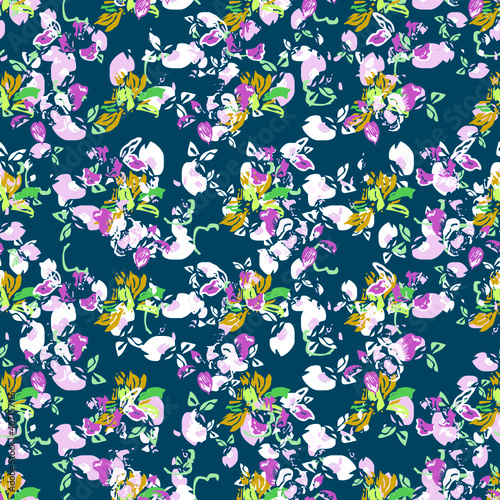 seamless floral pattern © Natalia