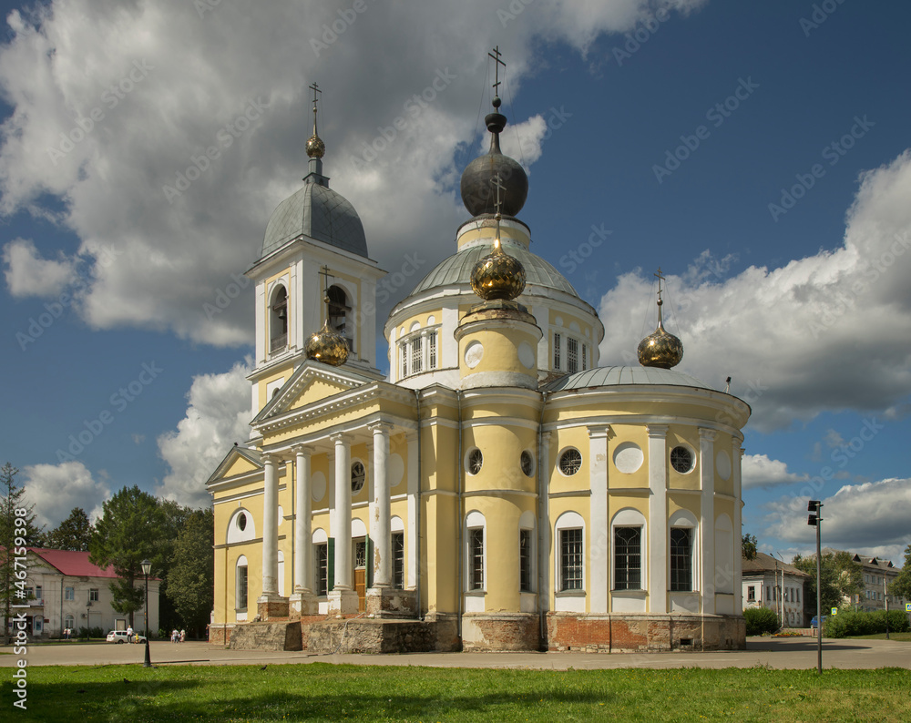 Cathedral of Assumption of Blessed Virgin Mary in Myshkin. Russia