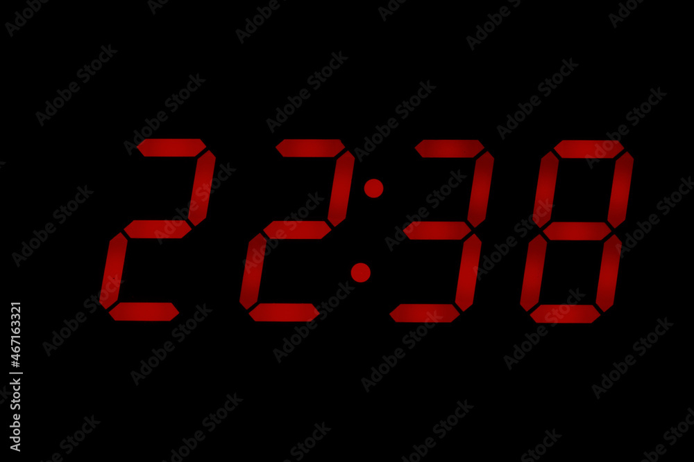 eighties fluo yellow alarm clock digits overlay eighties fluo yellow alarm clock digits overlay