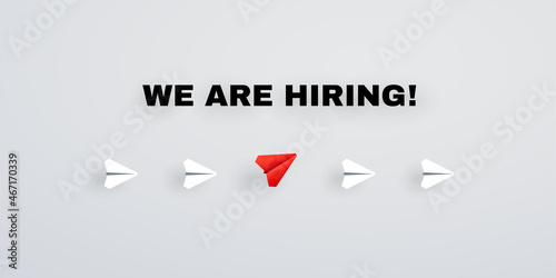 We are hiring concept illustration