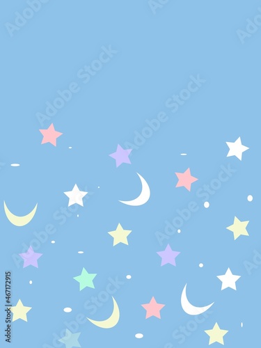 background with stars