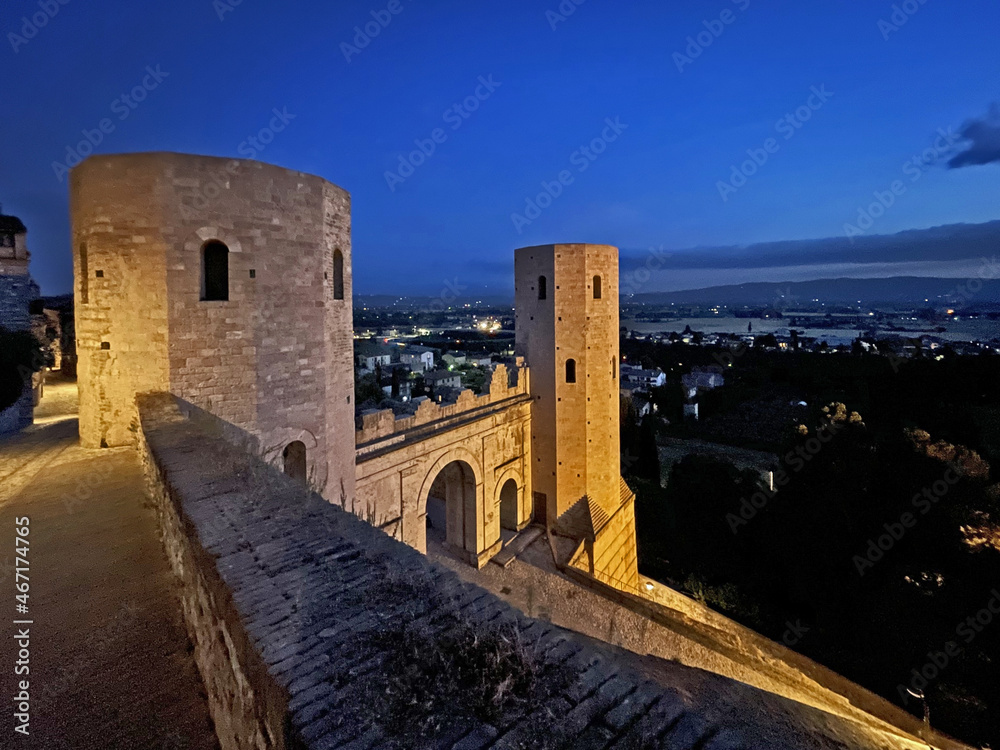 Obraz premium Spello, antico borgo dell'Umbria