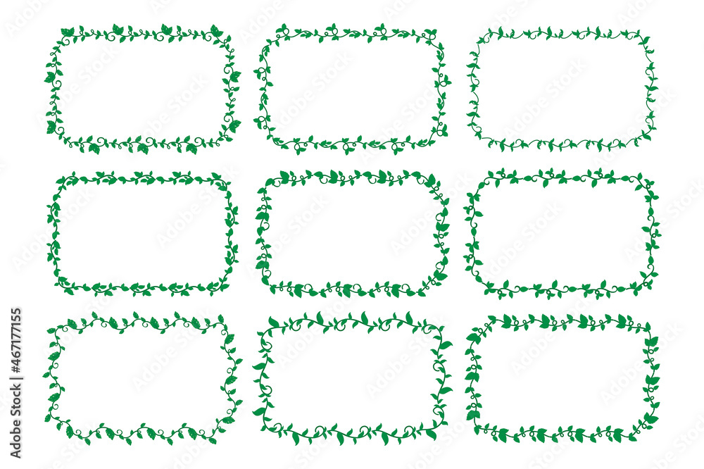 Hand Drawn Borders Elements Set Collection, floral Swirl ornament Vector Hand Drawn Borders Elements Set Collection, floral Swirl ornament Vector