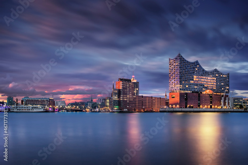 Elbphilharmonie in the Hafencity in Hamburg, Germany photo
