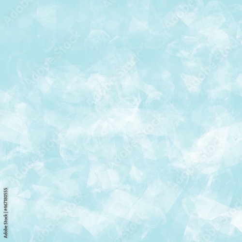 blue background with ice