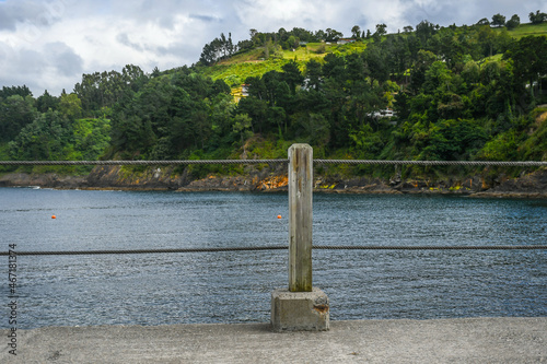 One of the towns to visit in the Basque Country: Motrico, Guipuzcoa, Spain photo