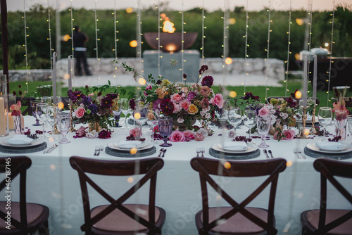 Mesa de boda  photo