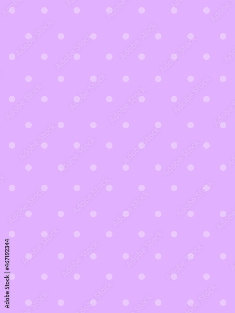 Polka dot seamless pattern. White dots on purple background. Good for design of wrapping paper, wedding invitation and greeting cards. Polka dot seamless pattern. White dots on purple background. Good for design of wrapping paper, wedding invitation and greeting cards.