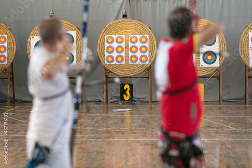 archery indoor photo