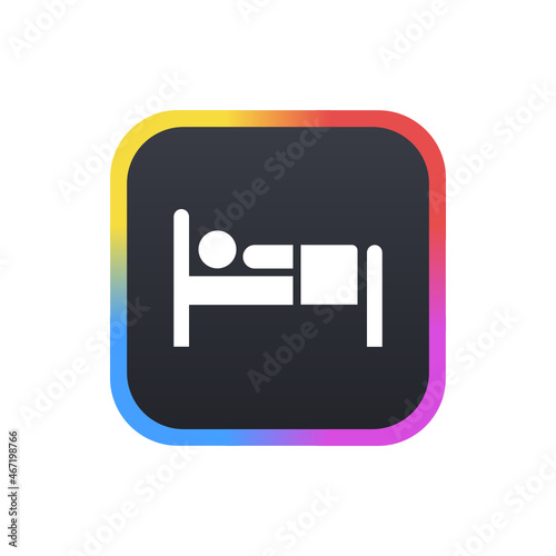 Bed - Sticker