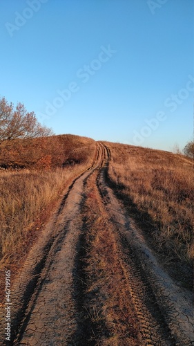 railway in the desert