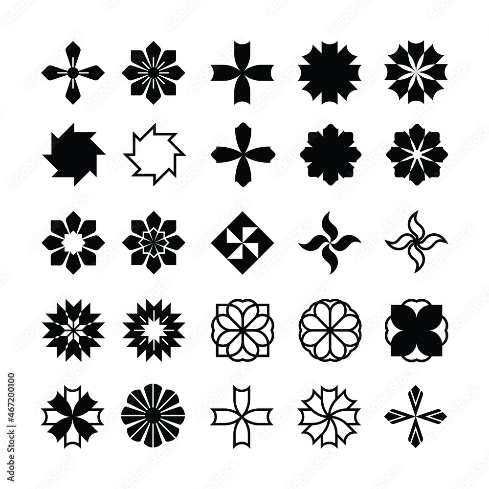 set of star icons collection in various styles. star illustrations that are suitable for elements such as snowflakes, sparkling items, decoration, etc. set of star icons collection in various styles. star illustrations that are suitable for elements such as snowflakes, sparkling items, decoration, etc.