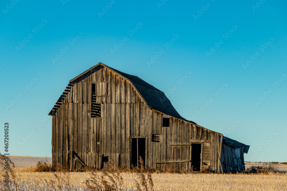 Rustic old barn. Red Deer County, Alberta, Canada Rustic old barn. Red Deer County, Alberta, Canada