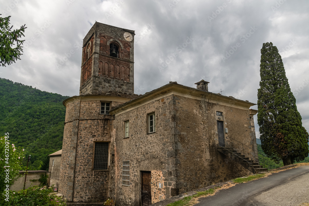 Abbazia di Sant’Andrea di Borzone, Liguria, Italy