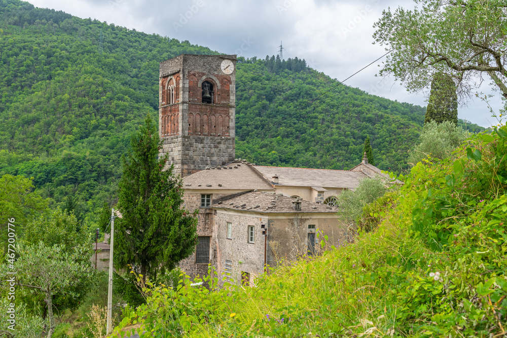 Abbazia di Sant’Andrea di Borzone, Liguria, Italy