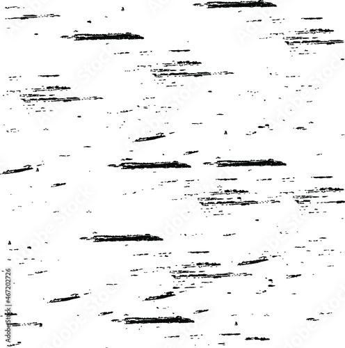 Seamless pattern, cracks, rough wall, board. Black scuffs on a white background.