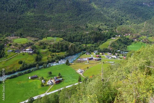 Fortunsdalen valley in Norway