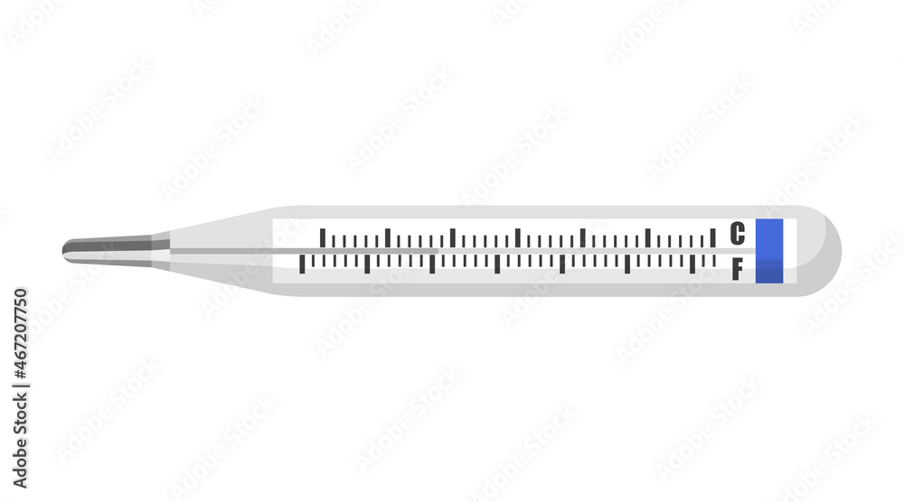 Medical equipment mercury filled thermometer. Medical equipment mercury filled thermometer.