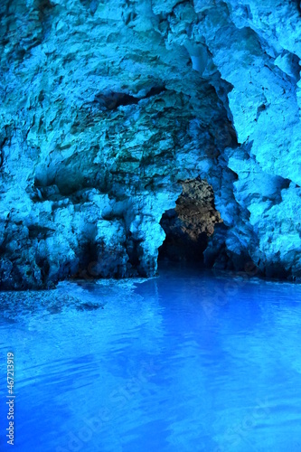 Blue cave, Croatia, Vis Archipelago, Global Geopark Network,