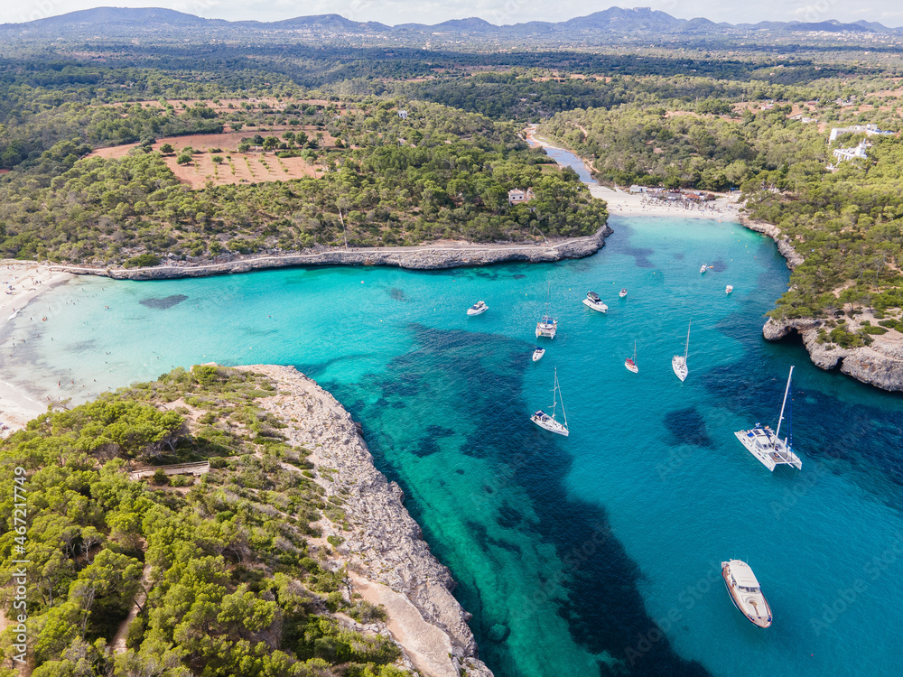 Traumhafte Bucht auf spanischer Insel Mallorca