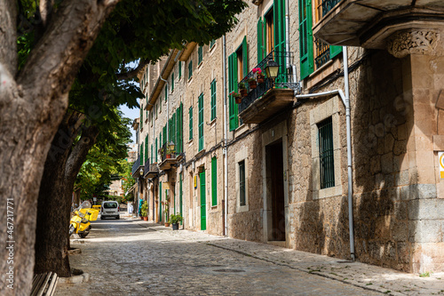 Wunderschöne Altstadt in Valdemossa Mallorca © Rico Löb