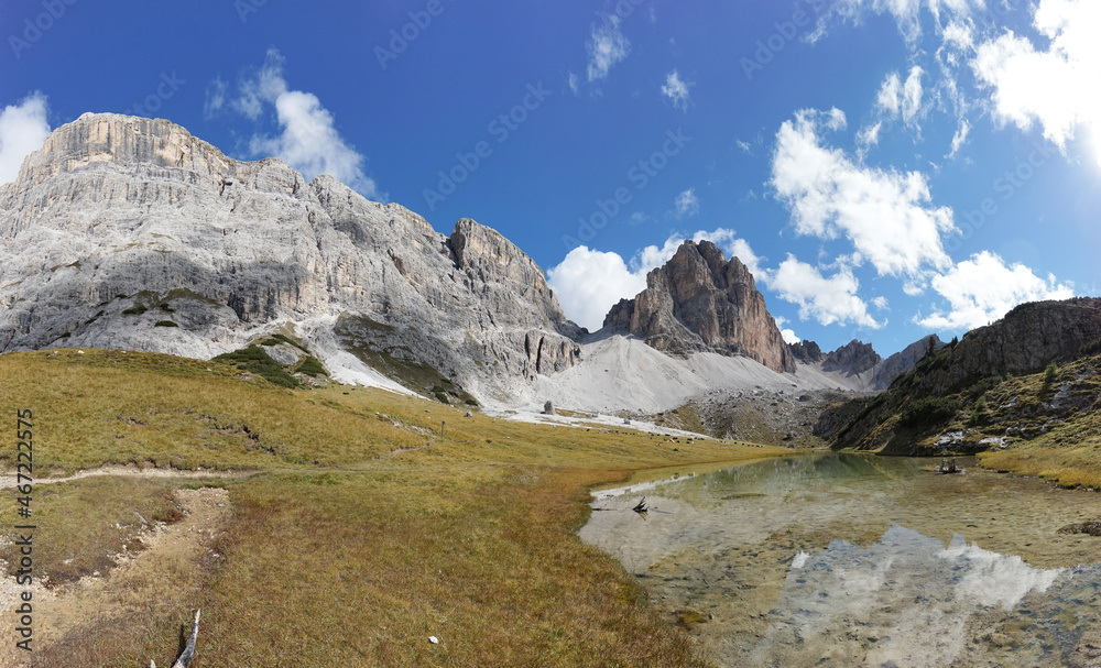 Wanderung Forcella del Lago / Birkenkofel (Croda dei Baranci)