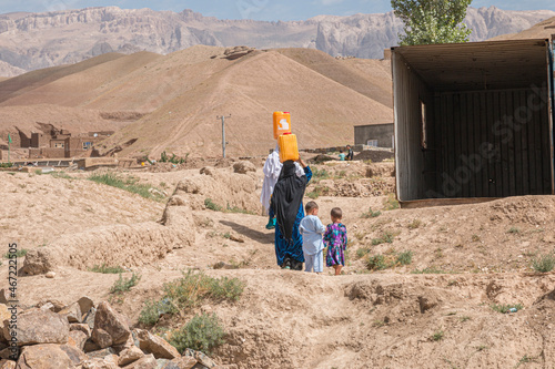 Street scene in Bamiyan, Bamiyan Province, Afghanistan
