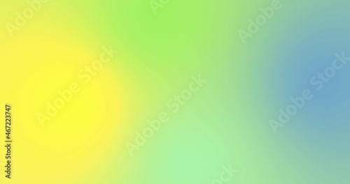 green holographic background. Blurred colorfullight effect	 photo