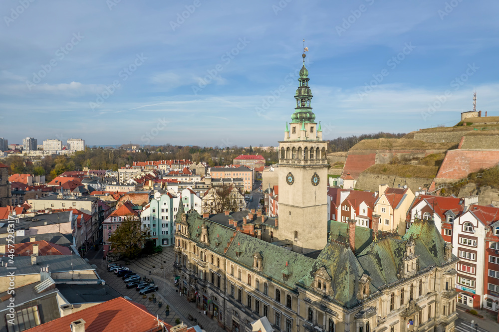 Ratusz w Kłodzku, Polska.	