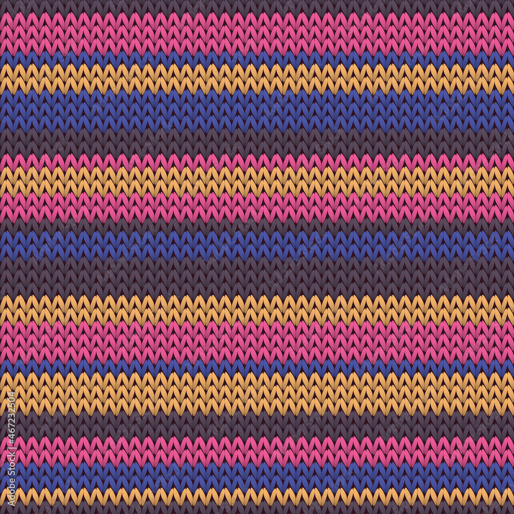 Cotton horizontal stripes knitting texture Cotton horizontal stripes knitting texture