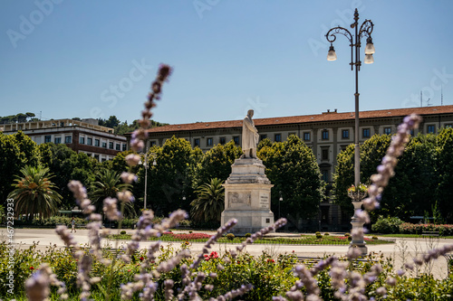 View on the Piazza Cavour in Ancona, Marche - Italy