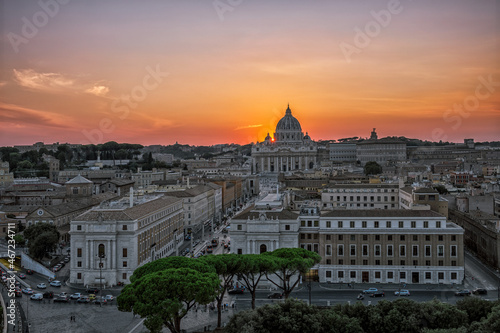 Vatican City Sunset