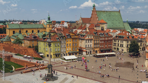 Old city in Warsaw