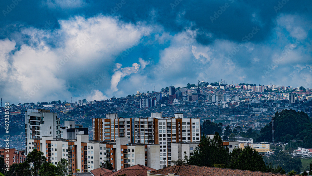 Fototapeta premium Ciudad de Manizales Caldas colombia