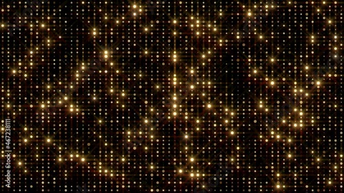 Wallpaper Mural golden sparkling super background wall lights Torontodigital.ca