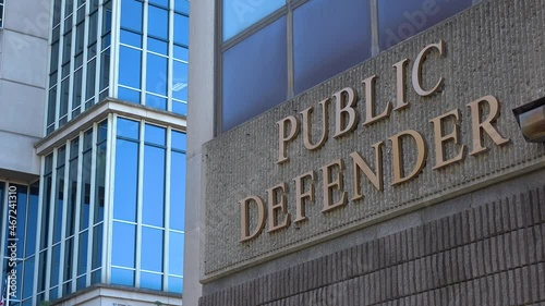 Good establishing shot of a generic public defender office.