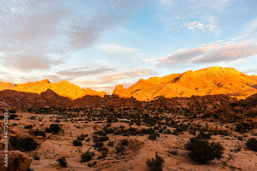landscape of the desert Tafraout © reda