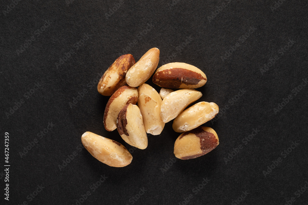 Obraz premium A bunch of Brazil Nuts.