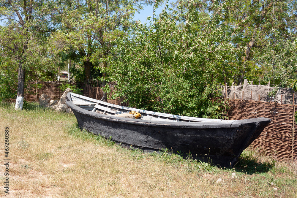 old fishing boat