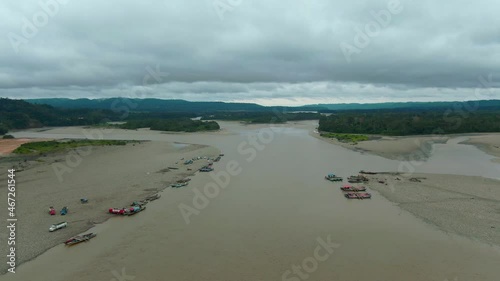 Rio mazuco selva peruana photo