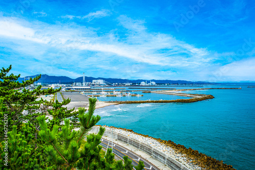 Fukushima Prefecture Kageska Coast in the Tohoku Region