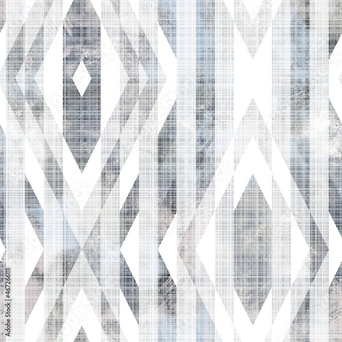 Seamless neutral and white grungy classic abstract surface pattern design for print. High quality illustration. Monochrome earth colored design with white pattern design overlay. Repeat graphic swatch